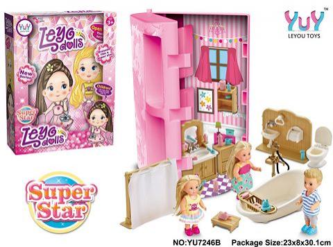 Leyo Dolls Banyo Set